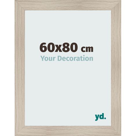 yd. - Cadre photo 60x80 - Chene Clair - MDF - Pisa (1/5)