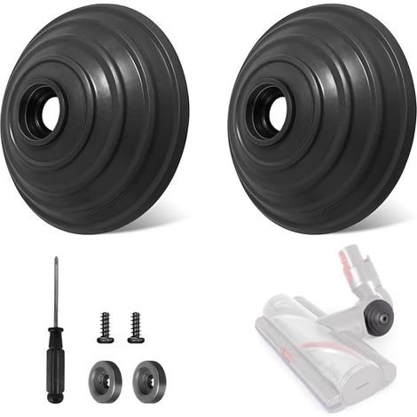 Rodamiento de bolas de repuesto SQLJYU para aspiradoras Dyson, compatible con V6 V7 V8 V10 V12 DC58 DC59 DC62 DC72 DC74 SV10 SSV12 SV20 - Accesorio para cepillo de suelo con ruedas (1/5)