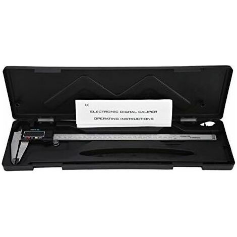 Digital Micrometers Ltd Digitaler Messschieber, 150 mm, 0–150 mm, großes LCD-Display, inklusive Etui (1/4)