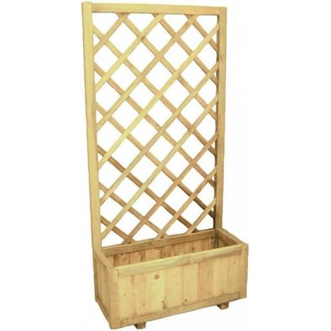 Panneau grillagé Blinky avec jardinière