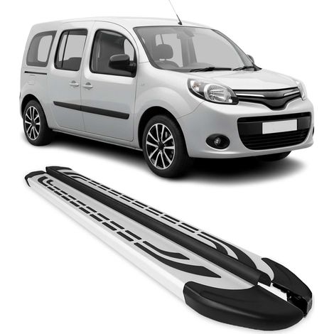 Marchepieds Latéraux pour Renault Kangoo 2008 à 2021, Marchepied latéral de Voiture en Aluminium, 2 Pcs (1/5)