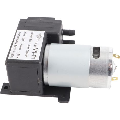 Miniatur-Vakuumpumpe VN-T1 24 V/12 V DC, 10 l/min Fördermenge, 81 kPa Unterdruck, 24 V DC (1/5)