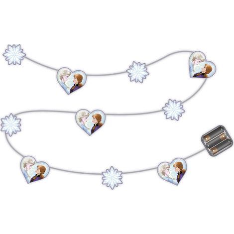 Guirlande lumineuse de Noël 10 LED - La Reine des Neiges II (1/3)
