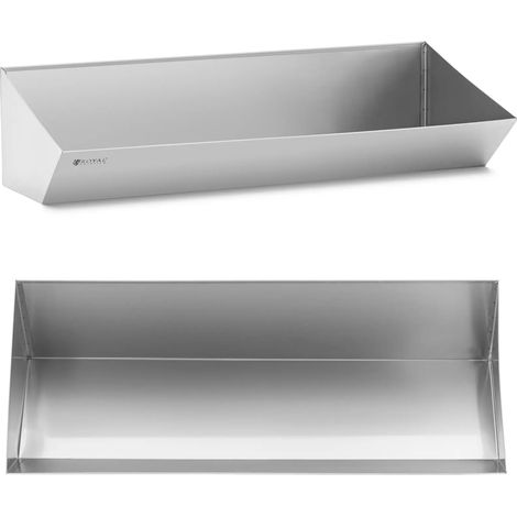 Royal Catering – Bac à frites en acier inoxydable 80 x 30 cm – Résistant aux chocs – Facile à nettoyer – Pour service rapide en restauration (1/5)