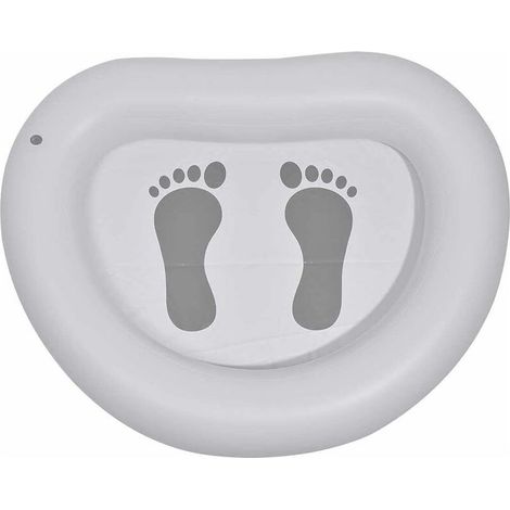 Bassin de Bain Gonflable pour Soins des Pieds - Pliable Piscine Spa Bassin de Lavage des Pieds,pour Piscine et Bain de Pieds Spa (1/5)