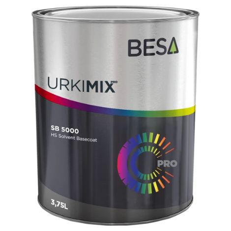 Pot de Peinture Polyuréthane / bi composant Chromium - Métallisée Brillant MW616I - Interpon 310  Mat - 2kg (1/2)
