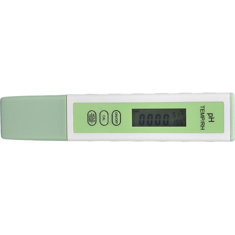 Testeur de pH multifonctionnel haute précision, mesureur d'humidité relative et de température, stylo de test de qualité de l'eau pour aquarium (1/5)