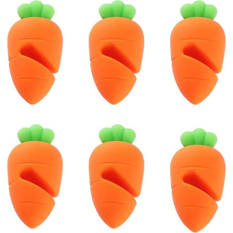 Lève-couvercle anti-déversement pour marmite à soupe, ustensiles de cuisine et de restaurant, en silicone résistant à la chaleur, pour maintenir le couvercle ouvert, assistant de cuisson (lot de 6) (1/5)