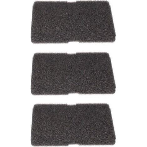 Lot de 3 filtres en mousse pour aspirateur Beko Blomberg - 245 x 155 mm - Filtre anti-poussière - Accessoire aspirateur (1/5)