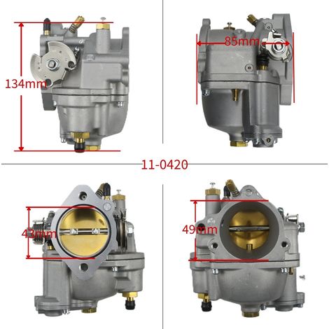 Le carburateur 11-0420 convient au Harley Big Cycle 11-0420 Super E. (1/4)