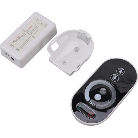 Télécommande RF LED sans fil tactile intelligente RGB avec variateur pour ruban LED 18A DC12‑24V