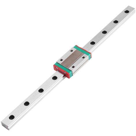 Bloc de guidage miniature précis pour rail coulissant linéaire 250 mm