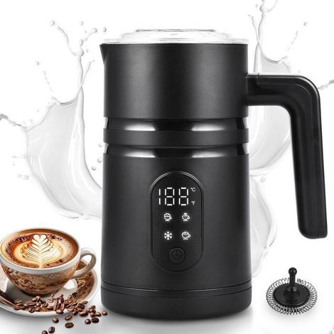 -Mousseur à lait-Puissance de 400W - 350ML - 4 modes de fonctionnement - 4 températures réglables