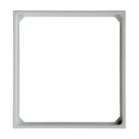 BERKER 11091919 ADAPTERRING FÜR ZENTRALSTÜCK 50 X 50 MM S.1/B.1/B.3/B.7 GLAS POLARWEIß, MATT