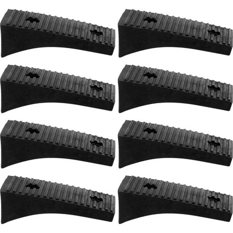 Patins de sol antidérapants Healeved pour tubes chaises, lot 8, avec protection anti-basculement et