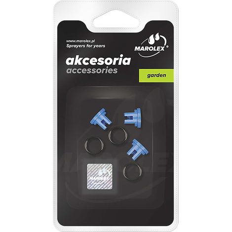 Marolex, Juego de 3 boquillas de Chorro Plano, boquillas, pulverizador, aspersor