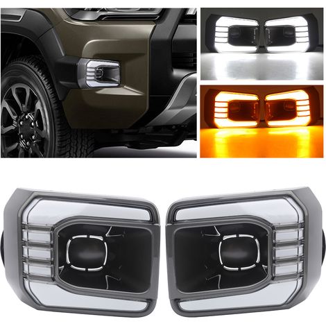 Fahrzeugmodifikation: LED-Tagfahrlicht für Toyota Hilux Revo 20-21 (1/5)