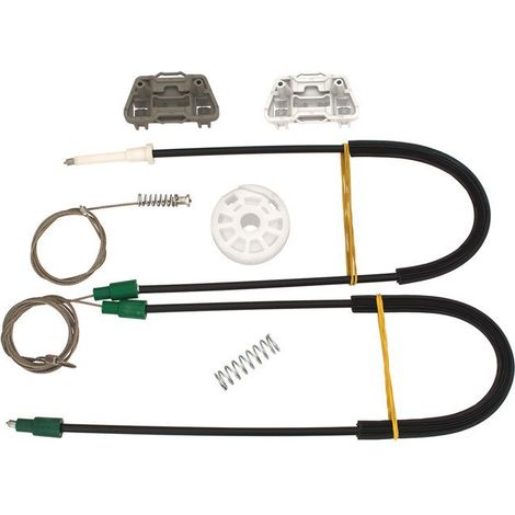 Kit de reparaci贸n del regulador de la ventanilla el茅ctrica delantera izquierda para Ford Focus Mk1 98-04 de 3 puertas