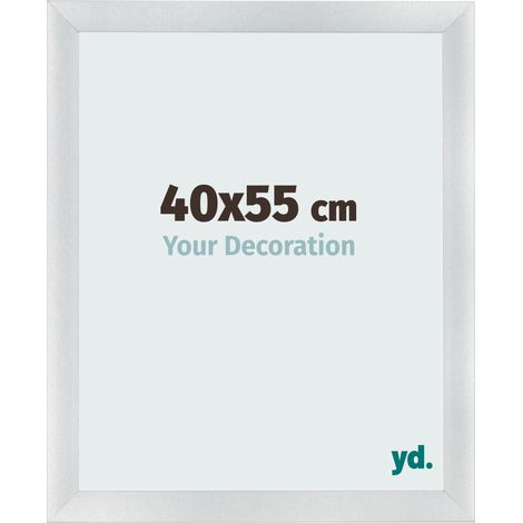 yd. - Cadre photo 40x55 - Argent Mat - MDF - Pisa (1/5)
