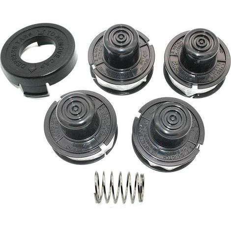 Black & Decker Trimmer Line and Spool – Compatible with GL250, GL310, GL360, and GLC500 Models – 4-Piece Set - RS-136 (1/5)