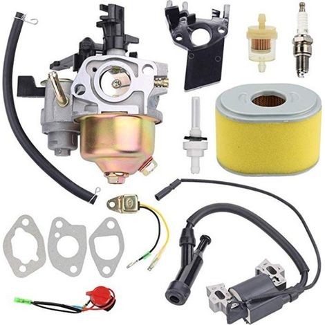 Carburateur GX160 GX200 Compatible Honda Remplacement Direct Pour Moteur 5.5 HP 5 HP Tondeuse Groupe Electrogene Kit (1/2)