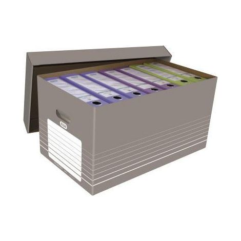 ELBA Umzugkarton tric 100333273 37x32,2x62,2cm Wellpappe grau/weiß (1/4)