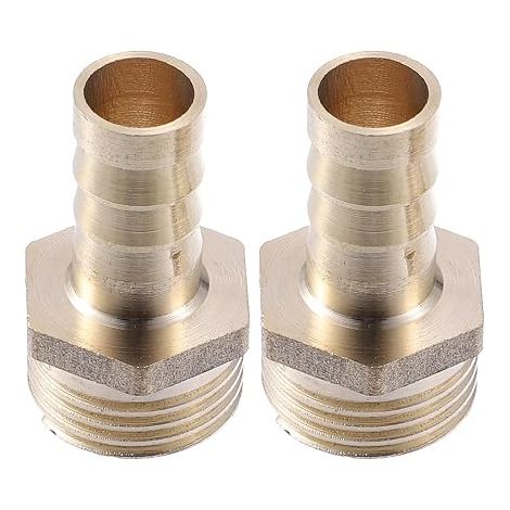 Raccord Cannelé Laiton 1/2 BSP Tuyaux (1/5)
