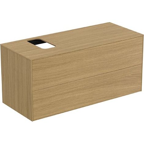 IDEAL STANDARD T3943Y6 Meuble sous-lavabo Conca, 2 tiroirs (1/2)