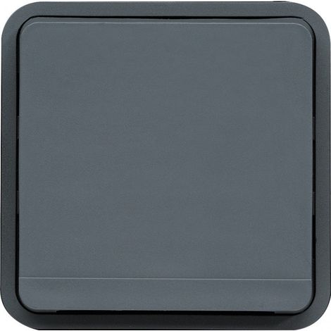 Hager – Prise étanche composable 2P+T gris IP55 – Installation encastrée – Quickconnect sans vis – Pour environnements humides (1/5)