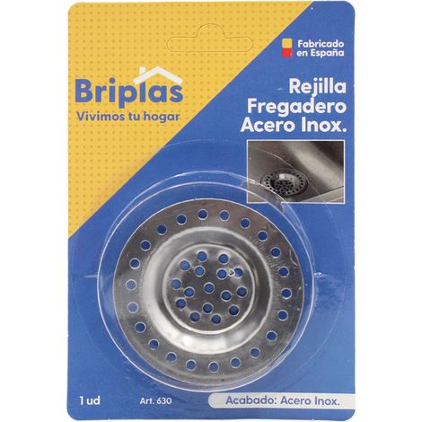 REJILLA FREGADERO ACERO INOX 1 UD  BLISTER 1