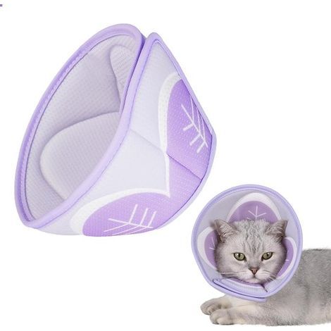 Collier pour chat - Collier pour chat - Collier de protection pour chat - Collier pour chat Chirurgie Multicolore (1/5)