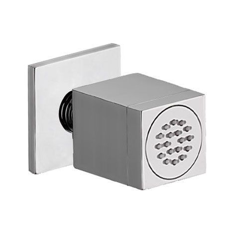 Getto in ottone cromato per sistema doccia (1/3)