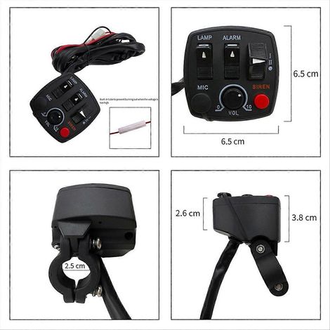 Motorradscheinwerfer-Elektrostarthebel (1/5)