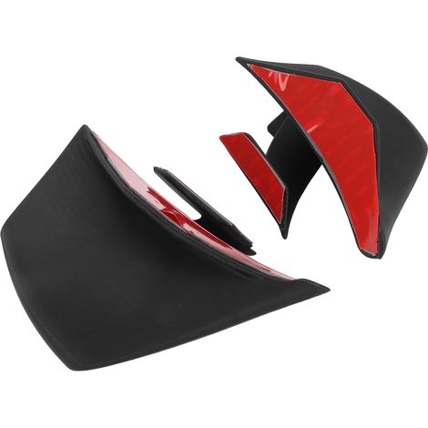 1 Paire Camenage D'aile à Moto Noir Mat, Réduit les Vibrations, Aérodynamique Améliorée, stabilité Améliorée, pour R1000R R1000 2017-2023 (1/5)