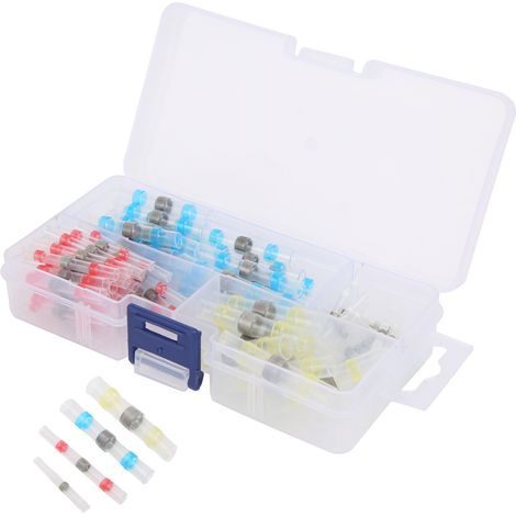 Schrumpfschläuche für elektrische Kabel, 100er-Packung, wasserdicht (1/5)