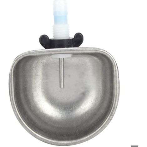 10 ensembles d'accessoires d'alimentation de bol d'eau potable d'abreuvoir de lapin d'acier inoxydable pour le conn (1/4)