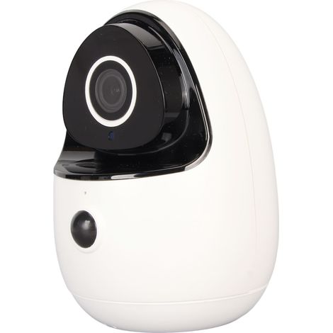 Caméra WiFi intérieure 1080p HD sans fil pour chien et bébé, détection d'animaux, suivi de mouvement, panoramique et inclinaison, vision nocturne, 2,4 GHz (1/5)