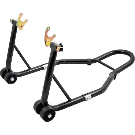 Motorradständer hinten Motorrad Montageständer Hinterrad Transportständer Schwarz für viele gängige Motorräder