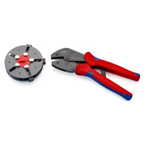 Outil de sertissage Knipex MultiCrimp pour Cosses à corps ouvert non isolées, taille de fil 0.25 6mm² / 24 ( Prix pour 1 )