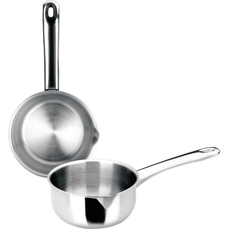 Ibili Prisma Edelstahlcasserole 10 cm Silber
