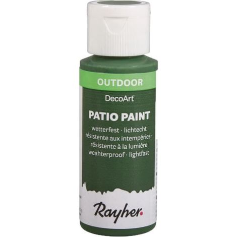 Peinture acrylique - RAYHER - Artichaut - 59 ml - Résistante aux intempéries - Idéale bricolage