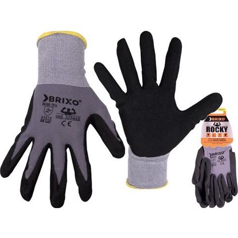 GUANTI BRIXO ROCKY NYLON-SPANDEX/NITR. S