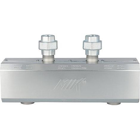 Découpleur hydraulique HW 60 125 isolation 25mm incluse raccords DN25 1 femelle