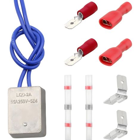 Interrupteur à démarrage progressif 15 A, 230 V, Module de démarrage progressif pour Outils électriques, limiteur de Courant, étanchéité à l'injection de poussière pour meuleuse d'angle (1/5)