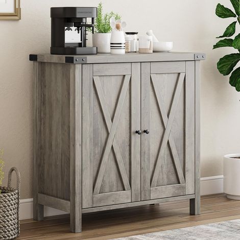 Buffet ferme 2 portes – lot 2 consoles bois (1/5)