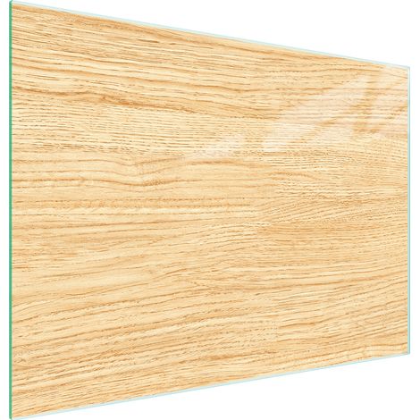 Planche à découper en verre 30x22 bois (1/5)