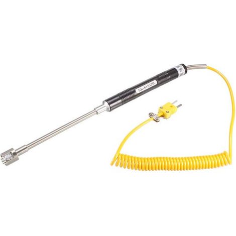 Thermocouple de surface - Capteur de température - Mesure les hautes températures - Large plage de mesure - Longueur : 12 cm (1/4)