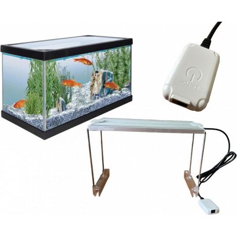 Plaffoniera Led Lampada per acquario con supporto 90-100cm/35-39in Dee-90