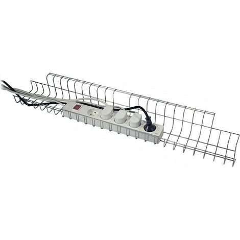 Panier à câbles Twinco L790xP100xH80-85mm argent - 14198-8