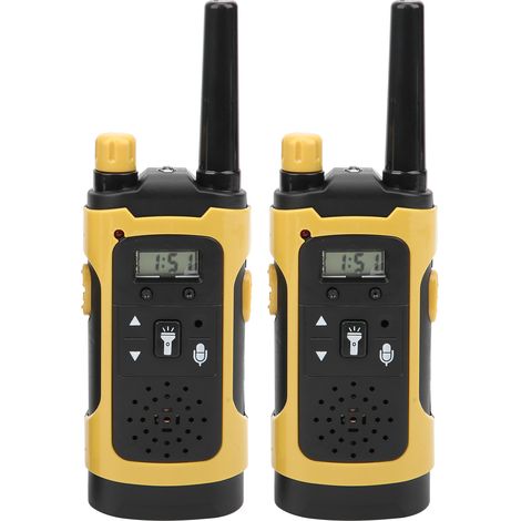 2 Pièces Talkies-Walkies Enfants Portables Sans Fil Simulation Communication Temps Réel Jouet (1/5)